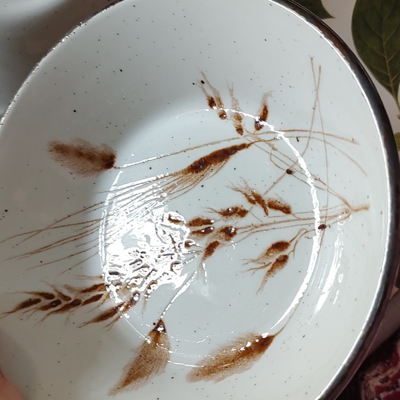 Vintage Wild Oats Stonehenge Midwinter England Stoneware Cereal Bowl Wedgwood - Picture 7 of 10